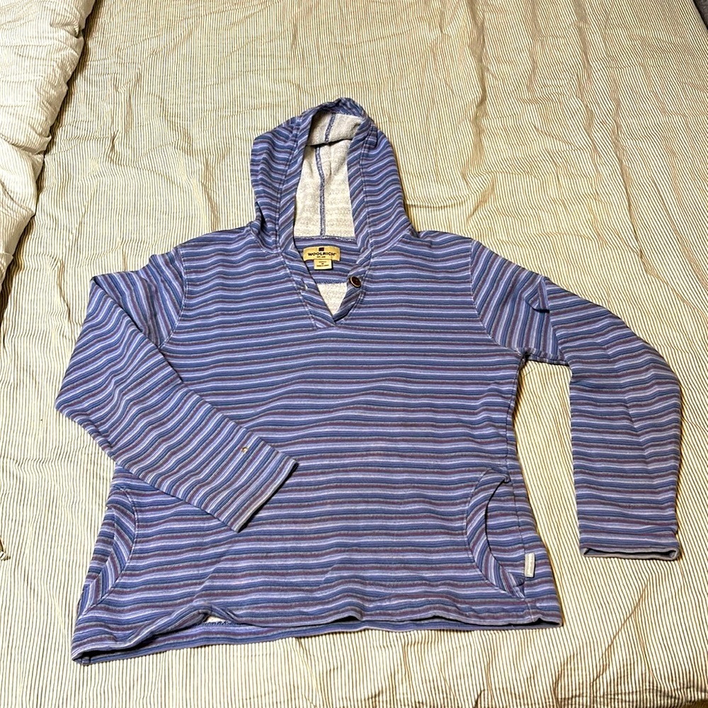 Woolrich Cotton Pullover Hoodie